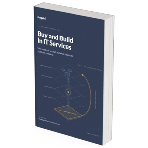 Buy and Build in IT Services whitepaper cover